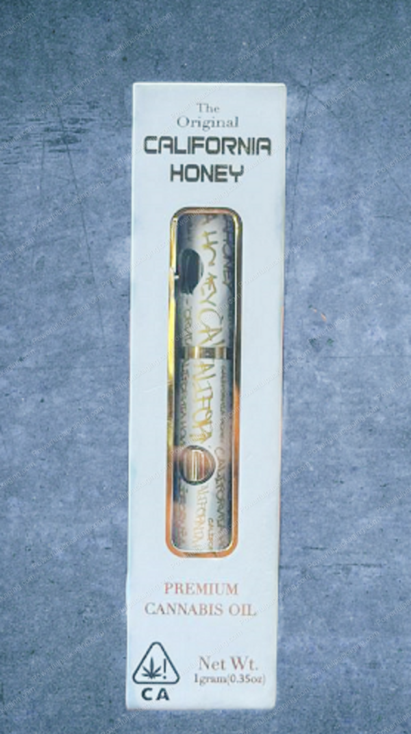 California Honey Disposable (2 Flavors) 1Gram Premium Cannabis Oil Complete Set *Empty Packaging* - Image 3