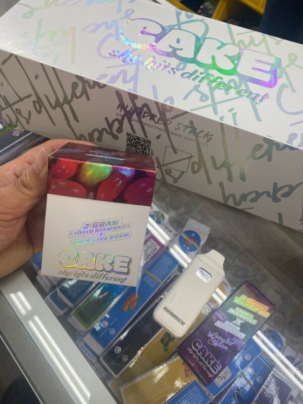 Cake Disposable 2 Gram Liquid Diamonds X Cryo Live Resin (Master Pack) Complete Set (Stickers, Box's, Mastercase) *Empty Packaging* - Image 7