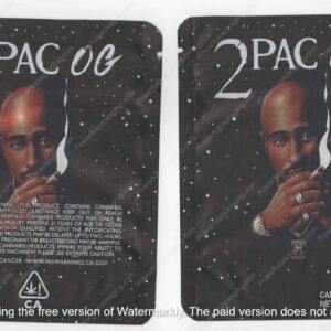 2Pac OG Flower Bag 3.5 Mylar Bag *Empty Bags* (#A5)