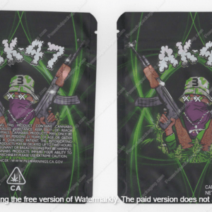 AK-47 Generic Flower Bag 3.5 Mylar Bag *Empty Bags* (#A6)