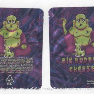 Big Buddha Cheese Flower Bag 3.5 Mylar Bag *Empty Bags* (#A5)
