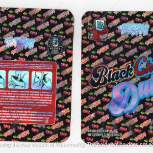 Black Cherry Dulce Backpack Boyz Flower Bag 3.5 Mylar Bag *Empty Bags* (#A5)