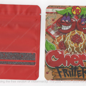 Cherry Fritter Generic Flower Packaging 3.5 Mylar Bag *Empty Bags* (#A6)