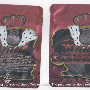 Royal Gorilla Flower Bag 3.5 Mylar Bag *Empty Bags* (#A5)