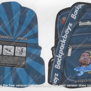 Uncle Snoop BackPackBoyz Flower Bag 3.5 Mylar Bag *Empty Bags* (#A5)