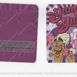 Yummy Yummy 41 Generic Flower Bag 3.5 Mylar Bag *Empty Bags* (#A6)