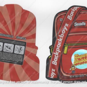 Zuper Bubble BackPackBoyz Flower Bag 3.5 Mylar Bag *Empty Bags* (#A5)