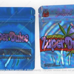 Zuper Bubble Zuper Dulce Creme Dulce Flower Bag 3.5 Mylar Bag *Empty Bags* (#A5)