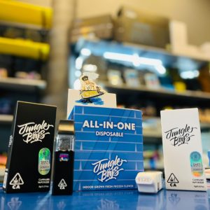 Jungle Boyz ALL-IN-ONE Disposable 2 Gram (Master Pack) Complete Set (Stickers, Box's, Mastercase) *Empty Packaging* (Copy)