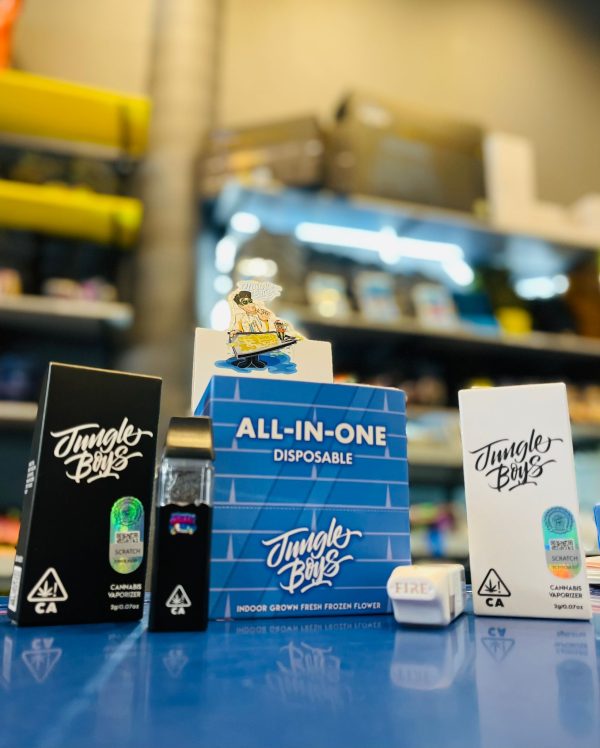 Jungle Boyz ALL-IN-ONE Disposable 2 Gram (Master Pack) Complete Set (Stickers, Box's, Mastercase) *Empty Packaging* (Copy)