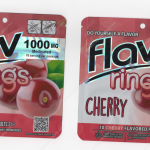 Cherry Rings Flav Mylar Bag Edibles Packaging *Empty Bags* (CaSupply) (B3)