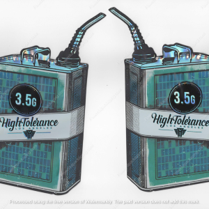 High Tolerance Los Angles Flower Packaging 3.5 Mylar Bag *Empty Bags* (CaSupply) (B1)