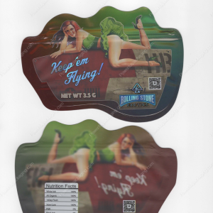 Keep Em Flying Rolling Stone Exotics Flower Packaging 3.5 Mylar Bag *Empty Bags* (CaSupply) (B2)