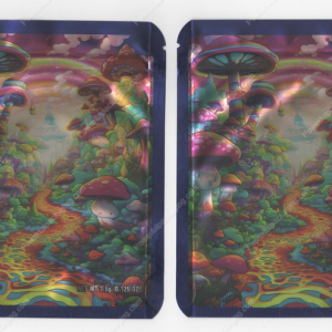 Shroom Bag Flower Packaging 3.5 Mylar Bag *Empty Bags* (CaSupply) (B1)