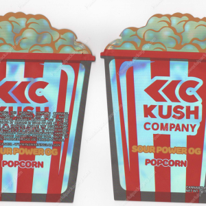 Sour Power OG Popcorn Kush Company Flower Packaging 3.5 Mylar Bag *Empty Bags* (CaSupply) (B1)