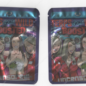 Terps Gone Wild Uncensored Boosted Flower Packaging 3.5 Mylar Bag *Empty Bags* (CaSupply) (B1)