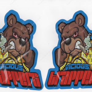 Vicious Trappers Flower Packaging 3.5 Mylar Bag *Empty Bags* (CaSupply) (B1)